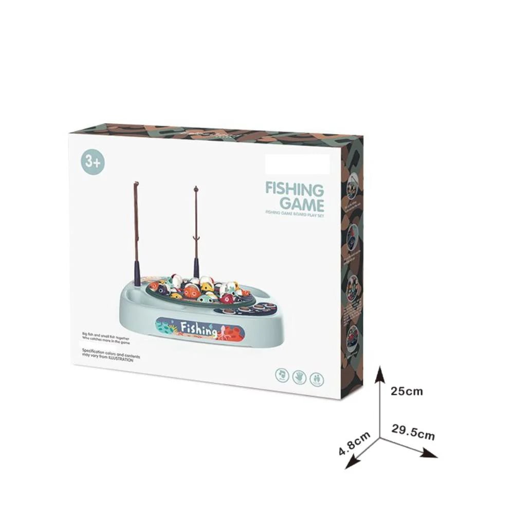 Pibi Beibe Good Fishing Game with 50 Accessories Blue Age- 3 Years & Above MJ1827056