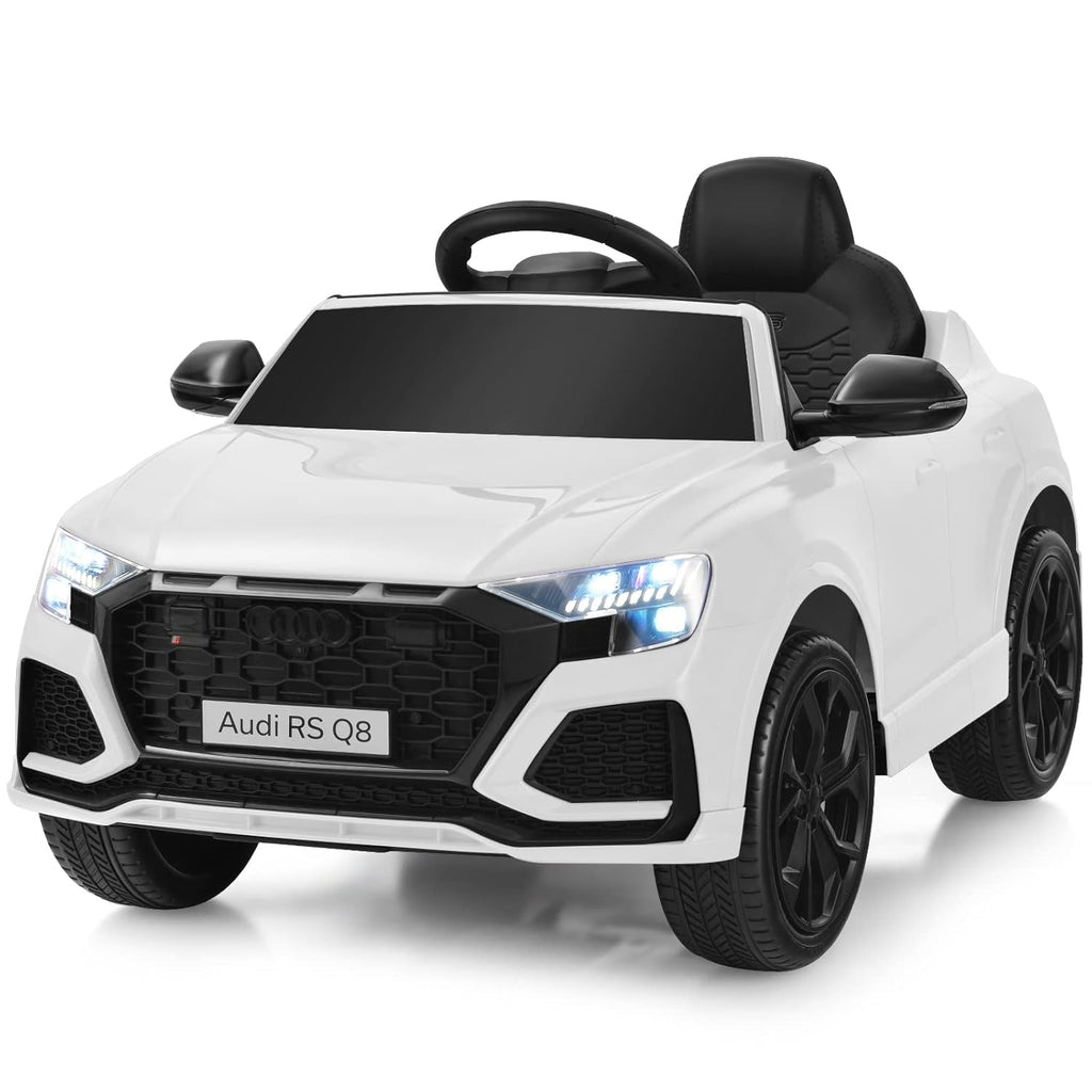 Audi Convertible Kids Ride-on White QLS-6388 Age- 18 Months & Above
