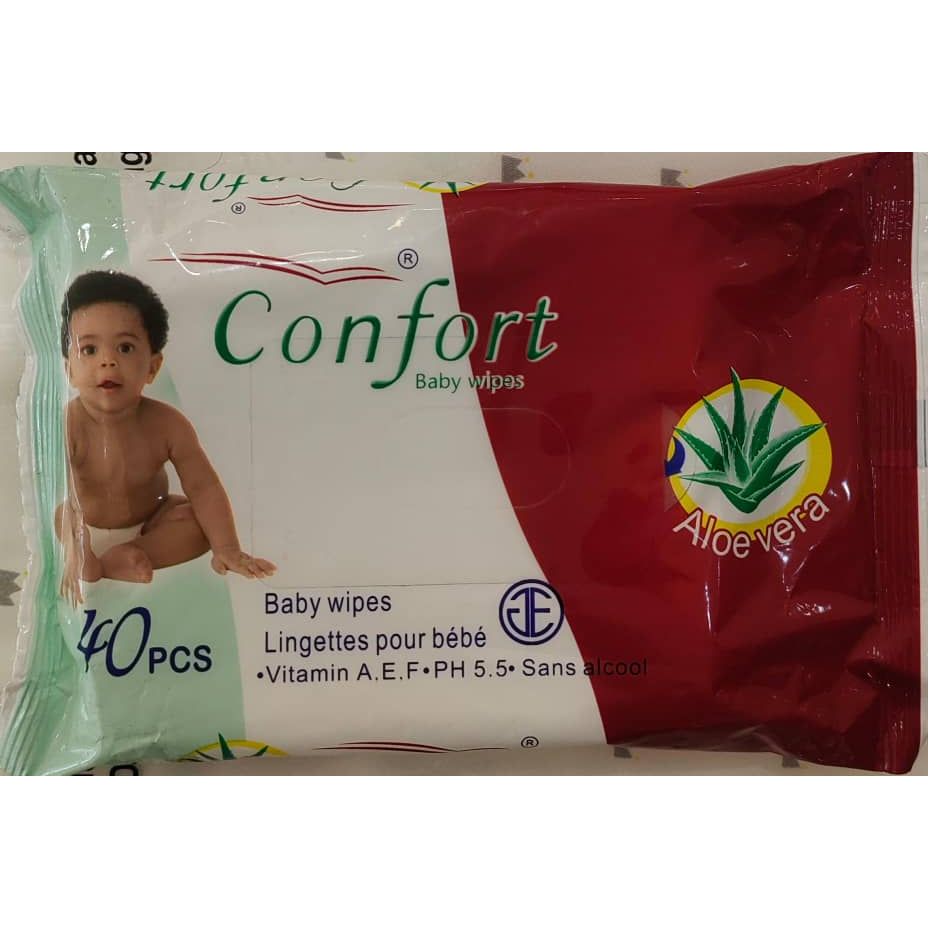 Confort Wipes 40 Pieces