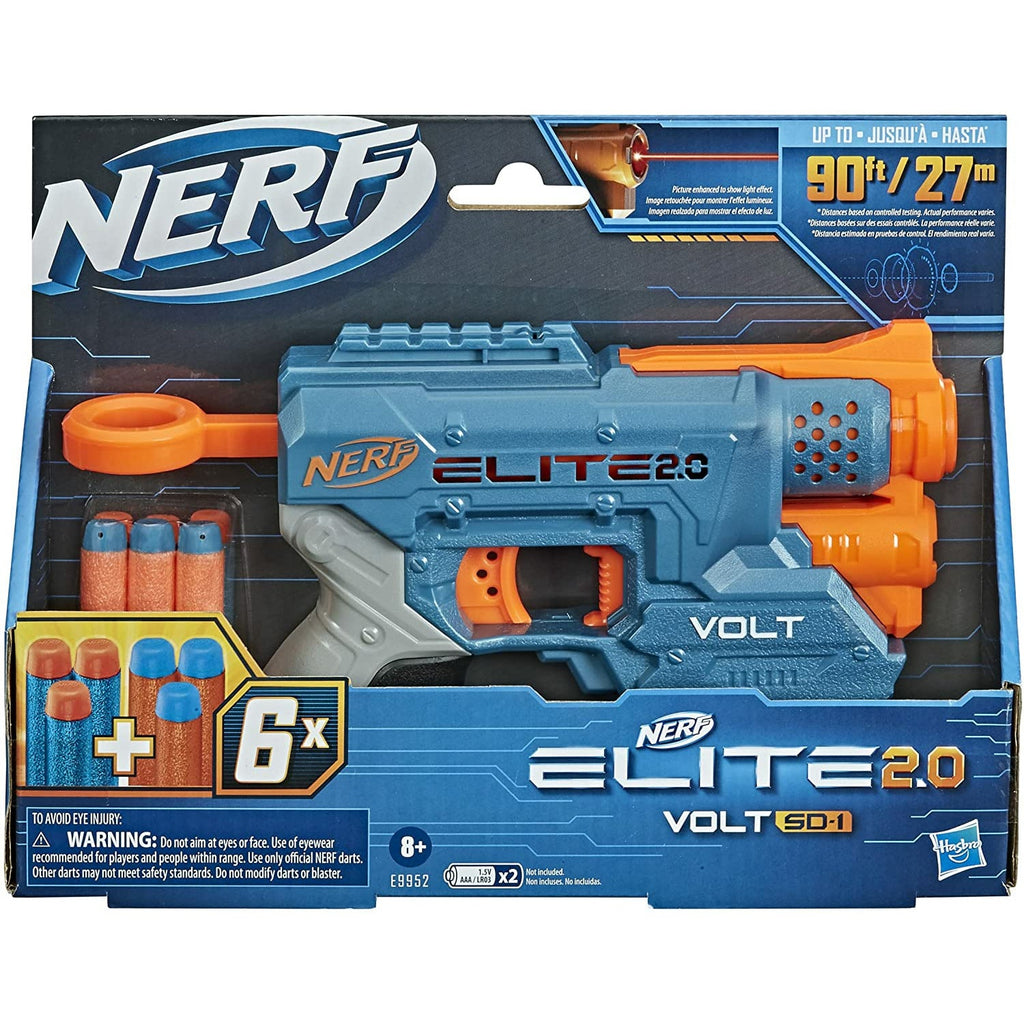 Hasbro Nerf Elite 2.0 Volt Nerf SD-1 Blaster 8Y+