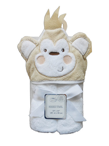 Motherschoice 3D Hooded Towel Monkey (80 x 80 cm) IT11603 Age- Newborn to 4 Years