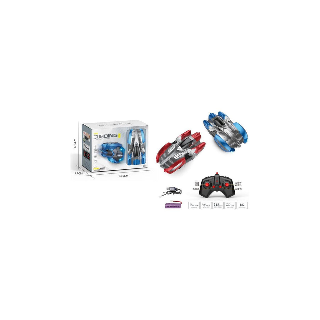 Pibi Light Racing Wall Climbing Remote Control Racing Car (2.4G Inclusive) Assorted Mj2089072 Age- 3 Years & Above