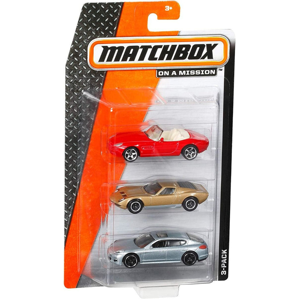 Matchbox On A Mission Cars Gift Set of 3 Multicolor Age- 4 Years & Above