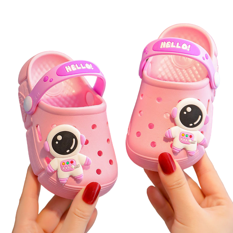 Pibi Cute Kids Astro Clogs Pink