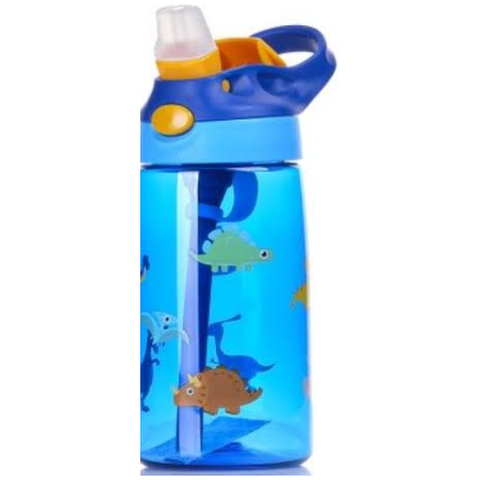 Pibi Aquatic Animals Tritan Sipper/ Water Bottle 480ml Dark Blue/Orange Age- 12 Months & Above