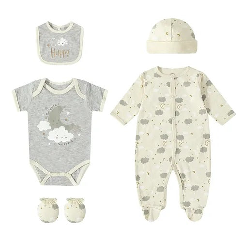 Motherschoice Baby 5-Piece Starter Layette Set Set So Cute So Loved IT4842