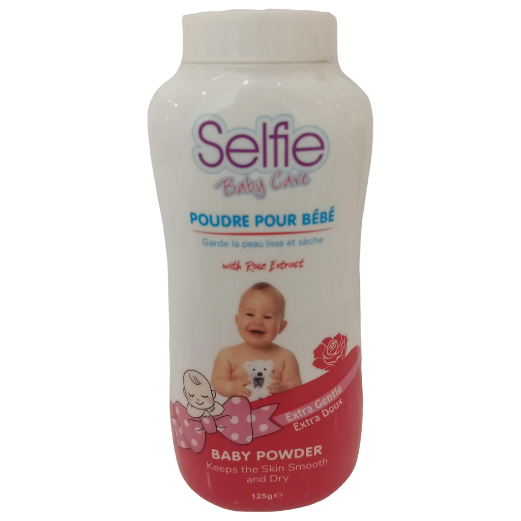 Selfie Rose Baby Talcum Powder 125Gm