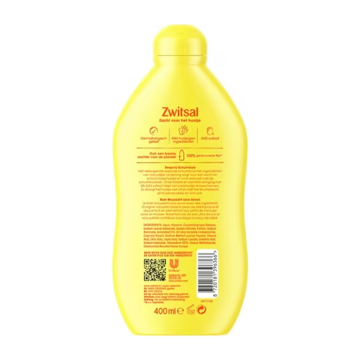 Bain Moussant Zwitsal 400Ml