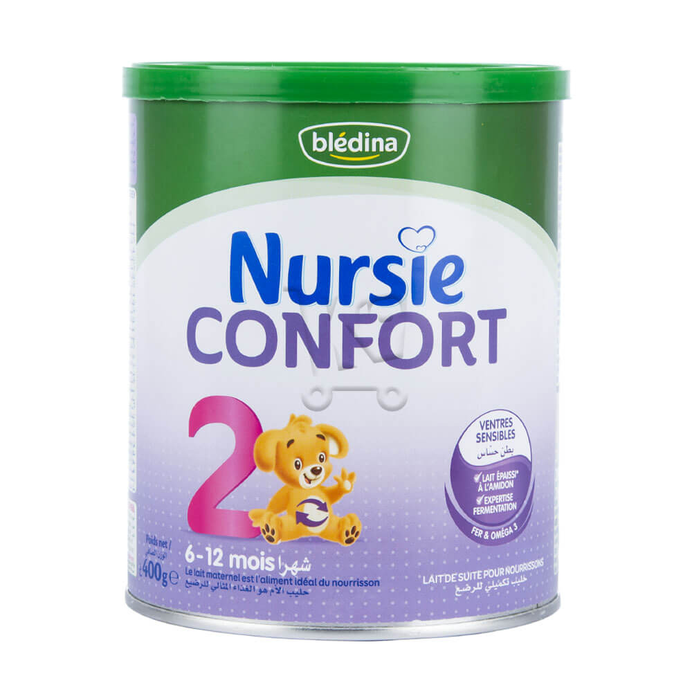 Bledina Nursie Confort Baby Milk Formula Stage 2 400Gm Age- 6 Months to 12 Months