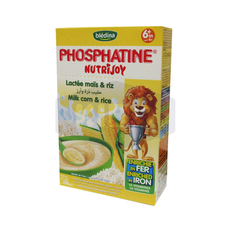 Lait Bledina Phosphatine Corn & Rice 6M+ 200Gm