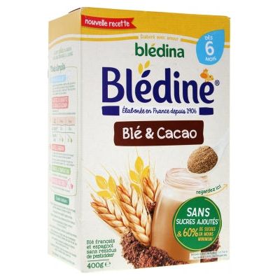 Lait Bledine Ble & Cacao 6 Mois 400G (Bf19)