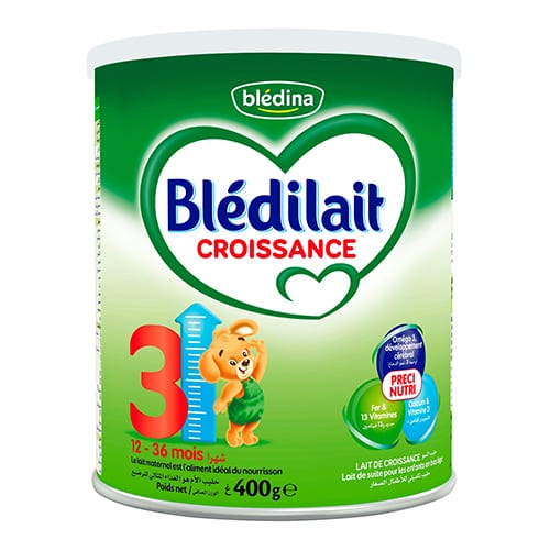 Lait Bledine Nursie Croissance 3 400Gm