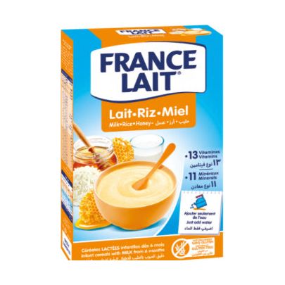 Lait France Riz Miel Pqt 250G