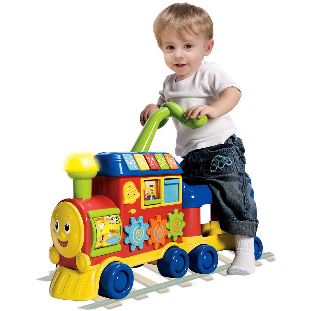 Winfun 2-In-1 Walker Ride-On Learning Train (000803) Age- 12 Months & Above