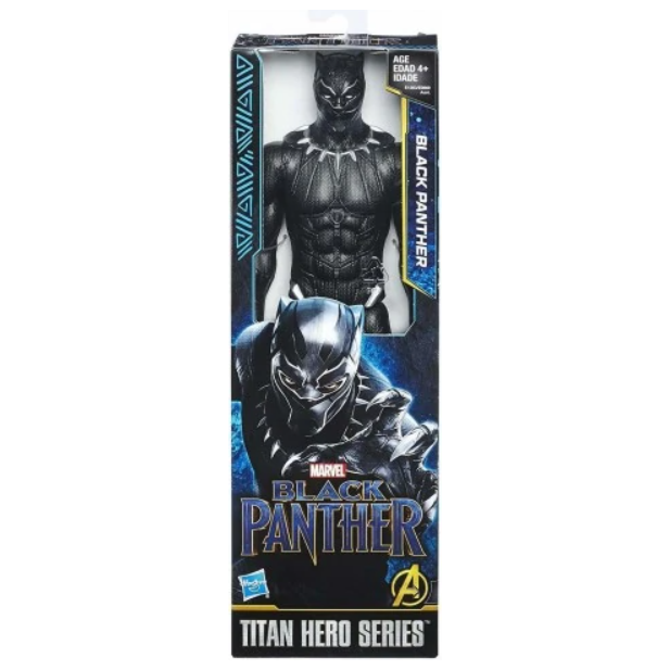 Avengers Titan Hero Movie Black Panther Action Figure Age- 4 Years & Above