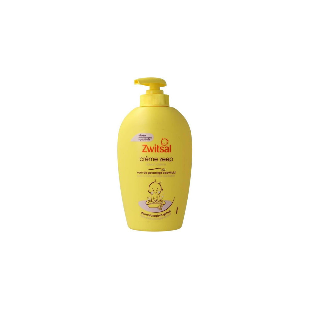 Zwitsal Pump Cream Soap Bathing Gel 250Ml